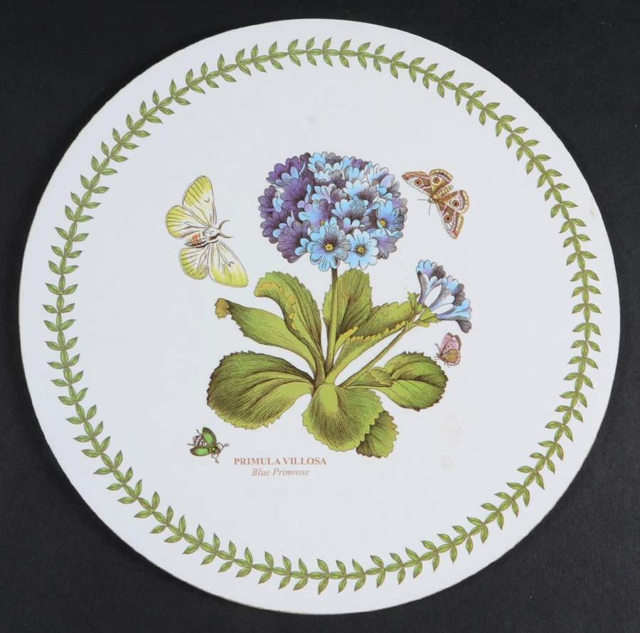 Botanic Garden Round Corkboard Placemat by Portmeirion-1
