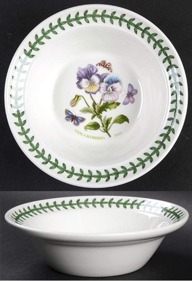 Botanic Garden Rim Cereal/Oatmeal Bowl by Portmeirion-1