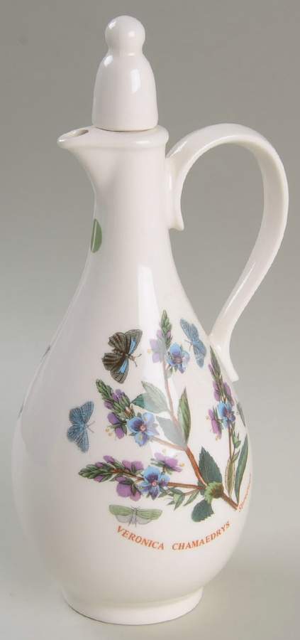 Botanic Garden Handled Oil Cruet and Stopper by Portmeirion-1