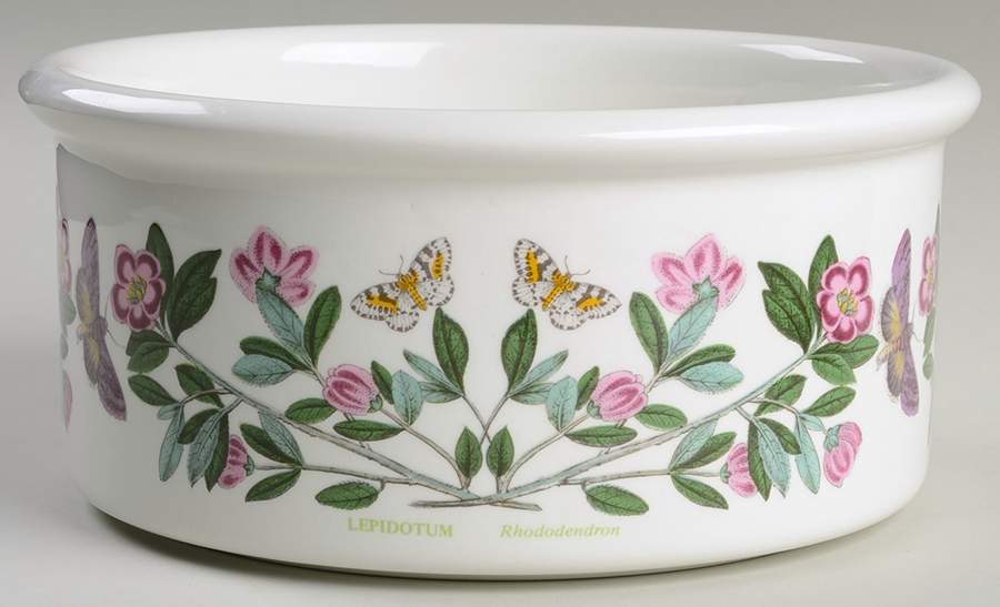 Botanic Garden 7" Round Vegetable/Souffle (Drum) by Portmeirion-1
