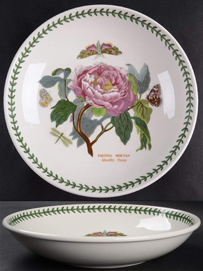 Botanic Garden 9" Individual Pasta Bowl by Portmeirion-1