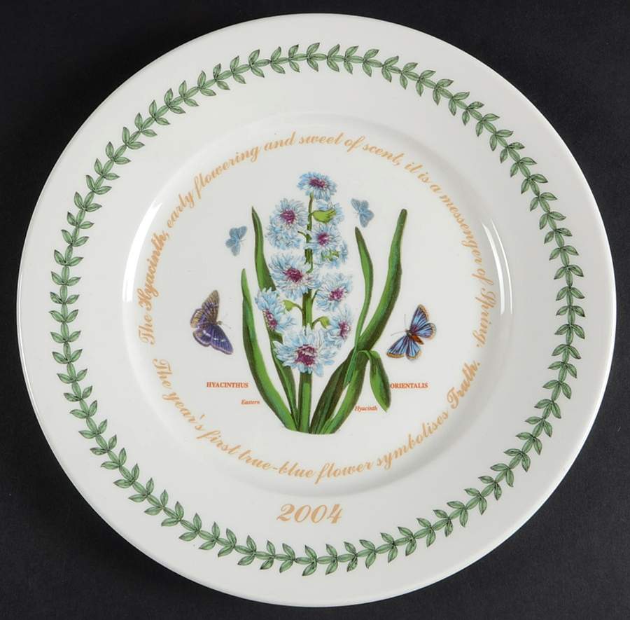 Botanic Garden 2004 Collector Plate by Portmeirion-1