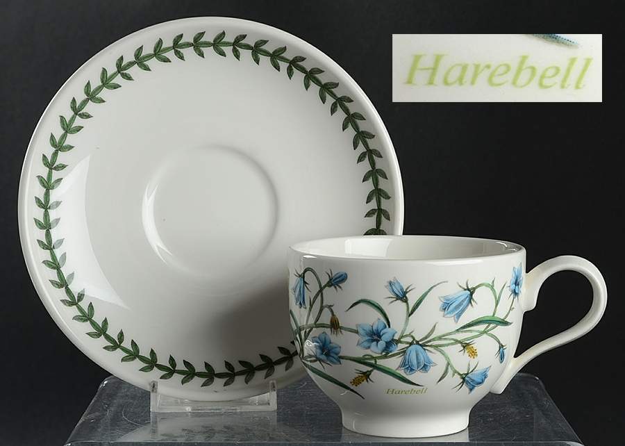 Botanic Garden Traditional Footed Cup & Saucer Set by Portmeirion-1