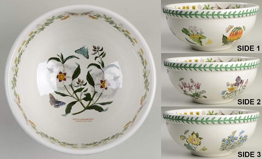 Botanic Garden 9" Salad Serving Bowl by Portmeirion-1