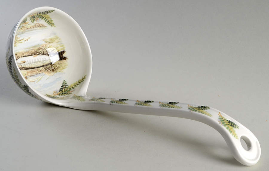 Compleat Angler Band Tureen Ladle by Portmeirion-1