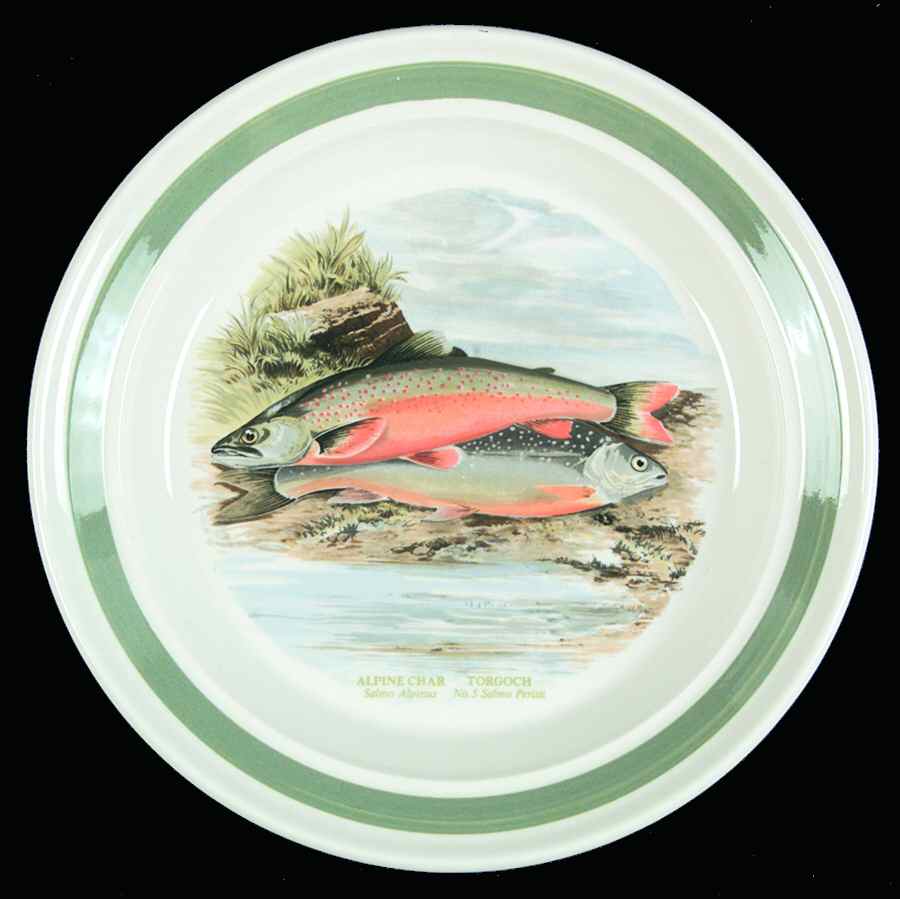 Compleat Angler Band Bread & Butter Plate by Portmeirion-1