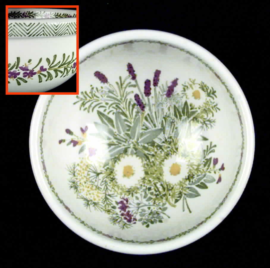 Garden Herbs Coupe Cereal Bowl by Portmeirion-1