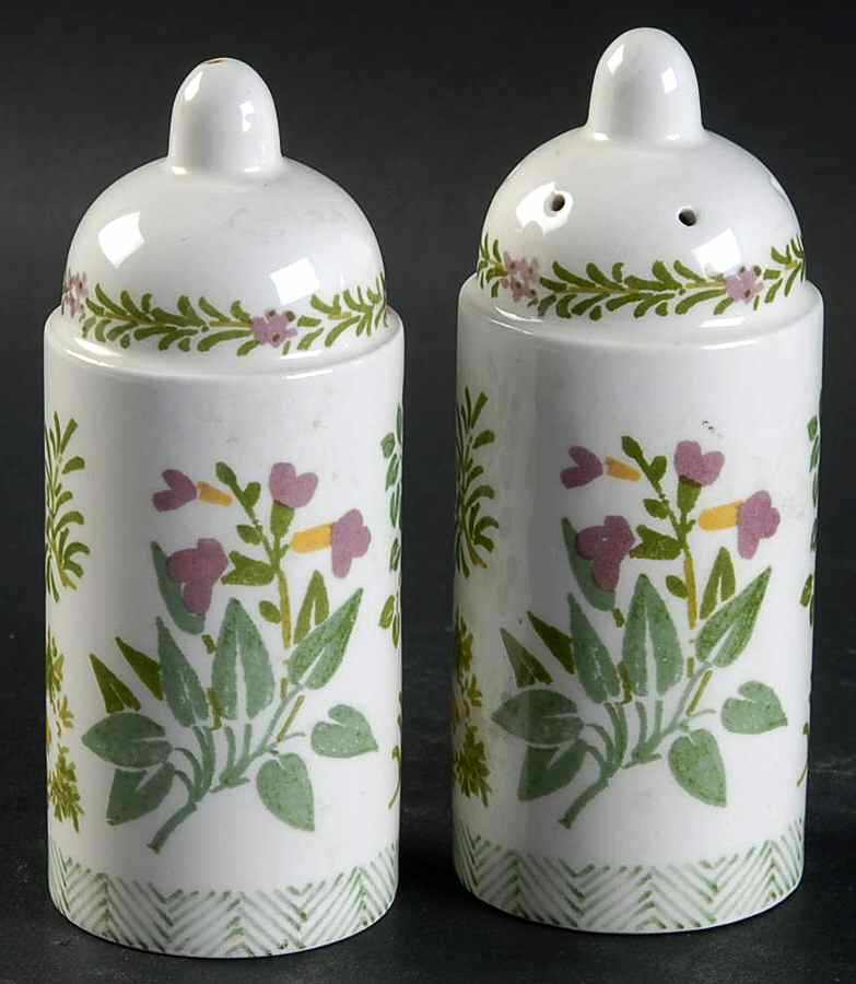 Garden Herbs Salt & Pepper Set by Portmeirion-1