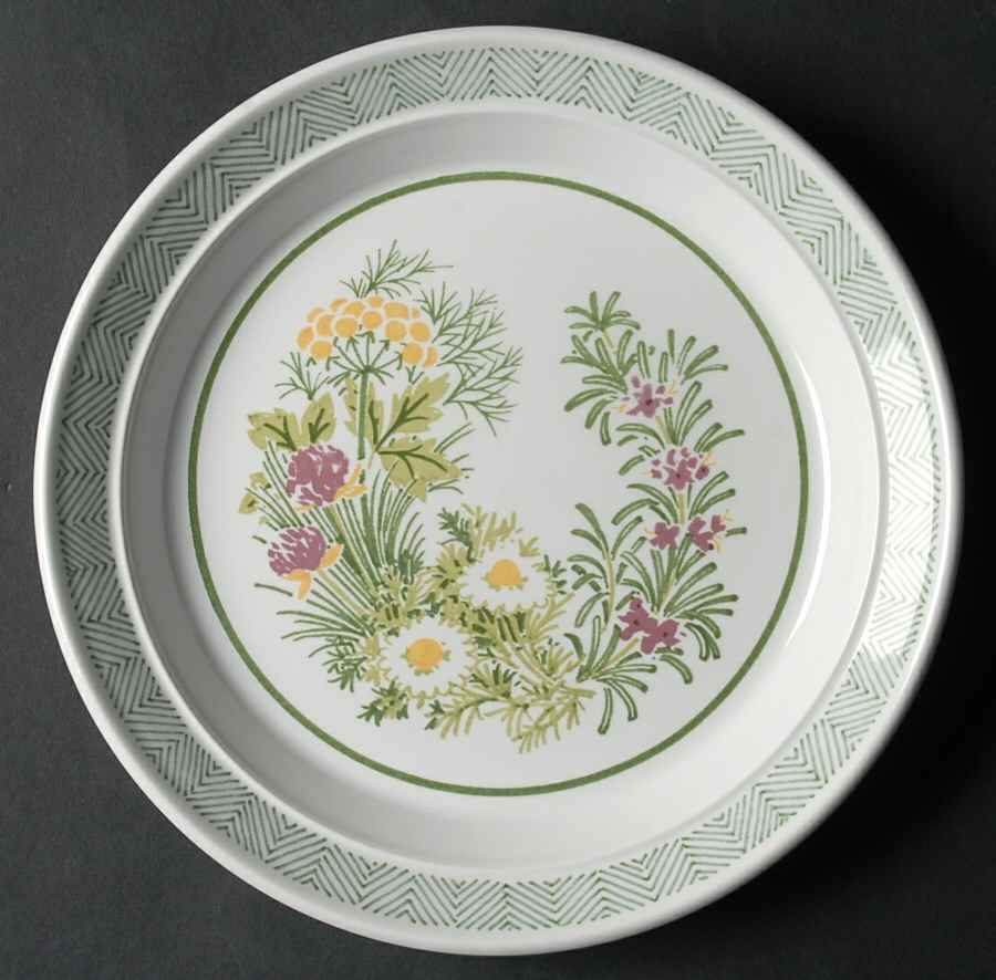 Garden Herbs Salad Plate by Portmeirion-1