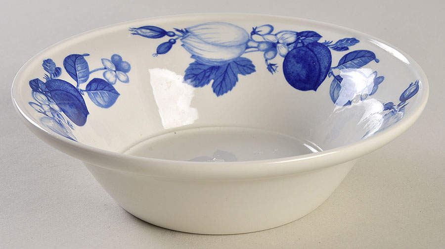 Harvest Blue Rim Cereal Bowl by Portmeirion-1