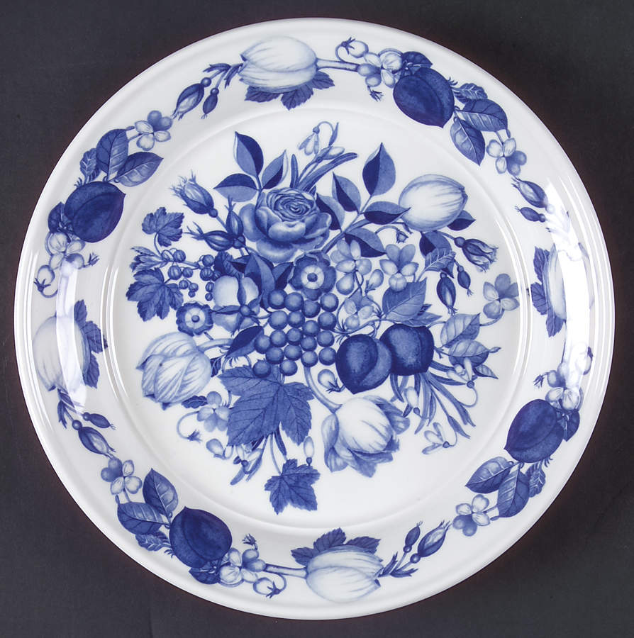 Harvest Blue Salad Plate by Portmeirion-1