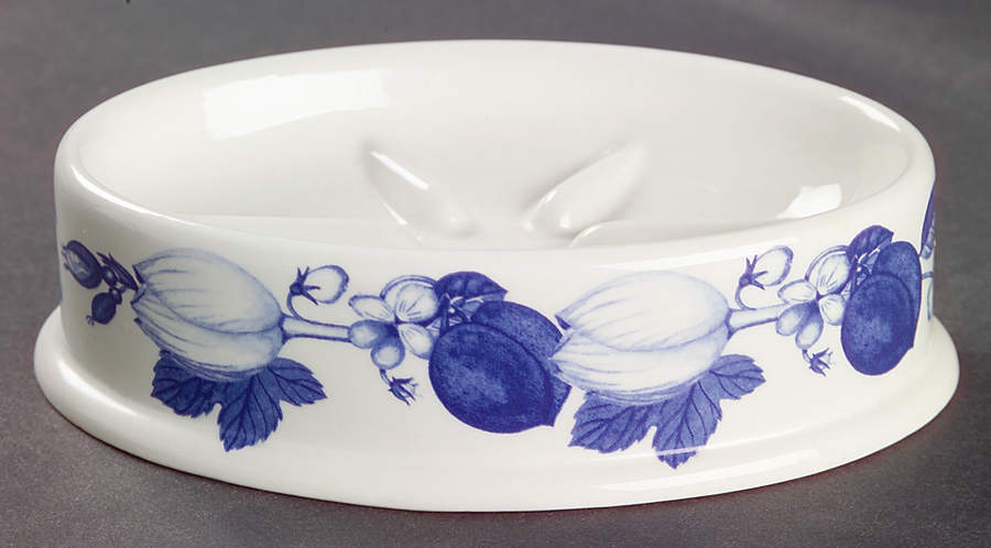 Harvest Blue Soap Dish by Portmeirion-1