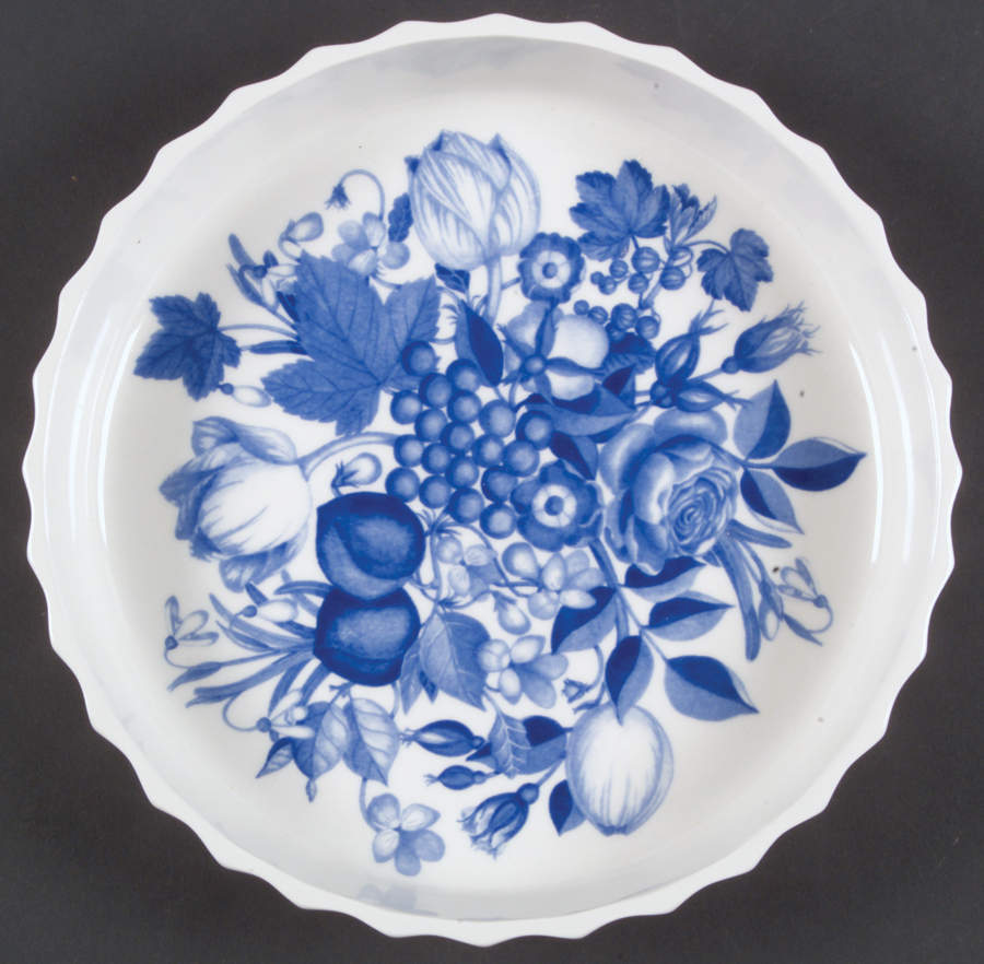 Harvest Blue 8" Quiche by Portmeirion-1