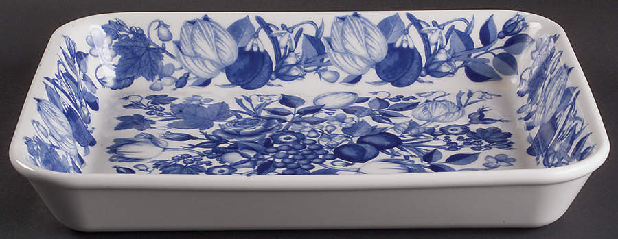Harvest Blue 12" Lasagna by Portmeirion-1