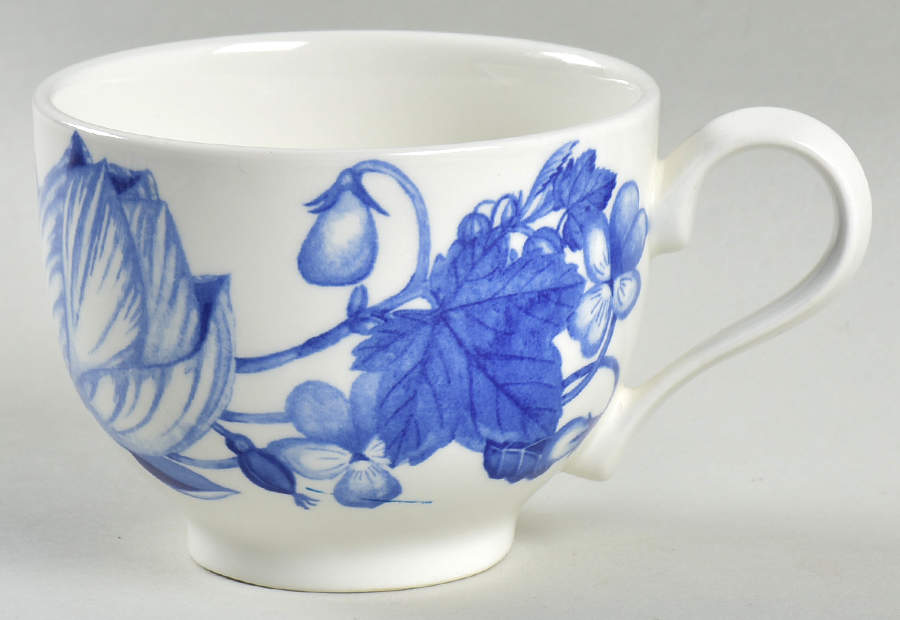 Harvest Blue Traditional Footed Cup by Portmeirion-1