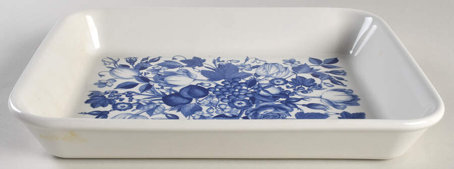 Harvest Blue 12" Lasagna by Portmeirion-1
