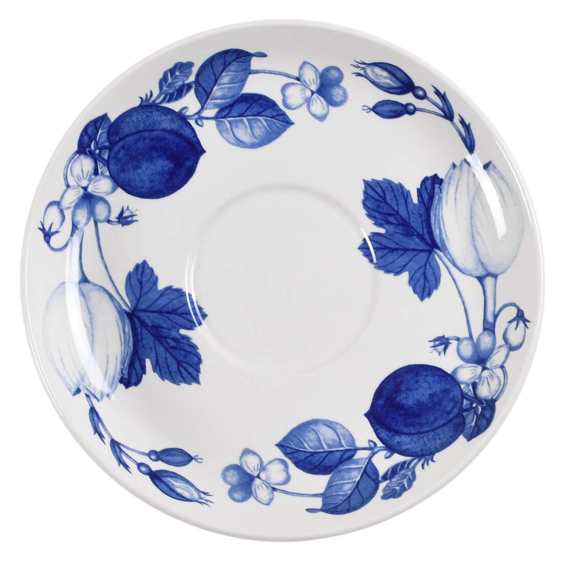 Harvest Blue Saucer for Jumbo Cup by Portmeirion-1