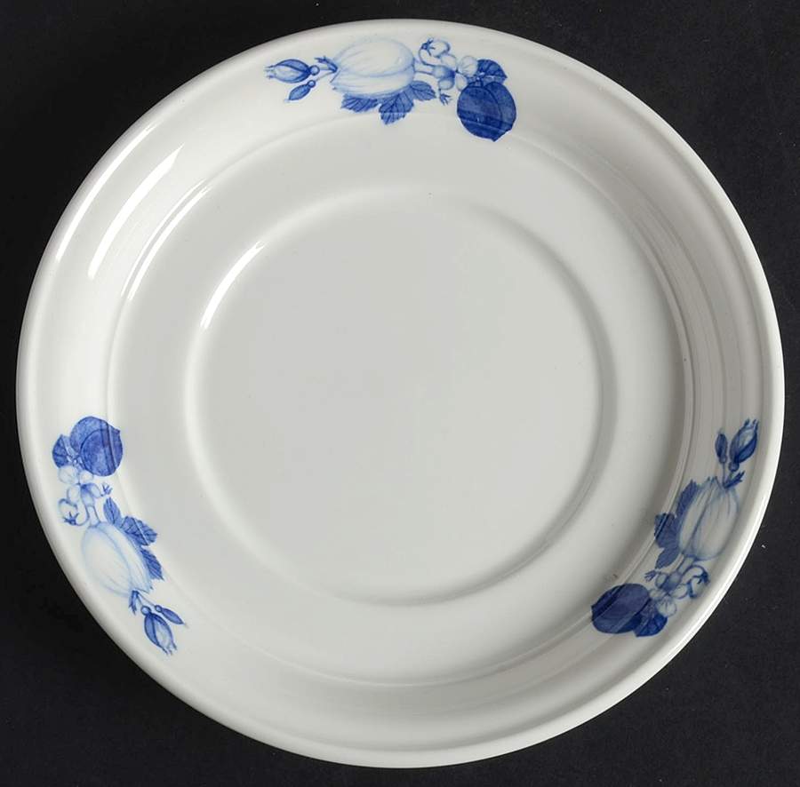 Harvest Blue Saucer for Flat Drum Cup by Portmeirion-1