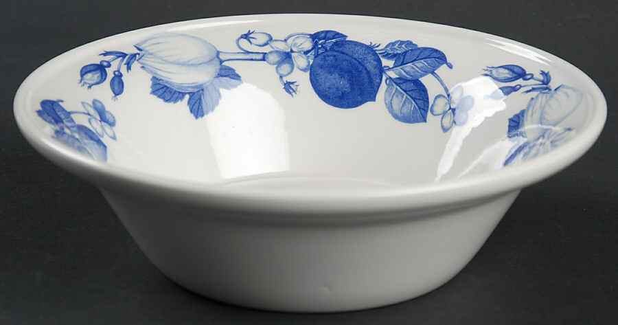 Harvest Blue Rim Cereal Bowl by Portmeirion-1