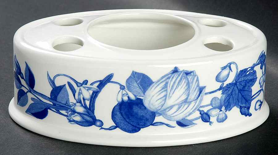 Harvest Blue Toothbrush Holder by Portmeirion-1