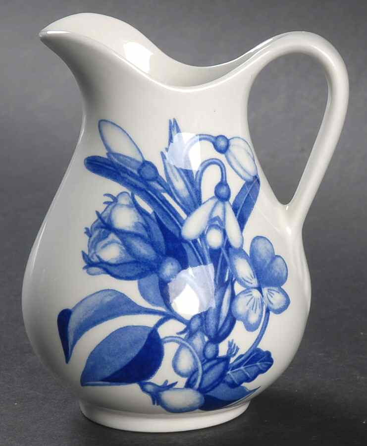 Harvest Blue Ewer 4" by Portmeirion-1