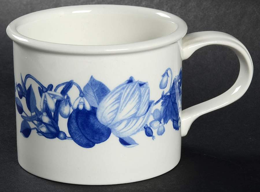 Harvest Blue Drum Breakfast Cup/Mug by Portmeirion-1