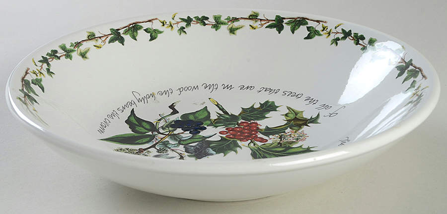 The Holly and The Ivy 10" Pasta Serving Bowl by Portmeirion-1
