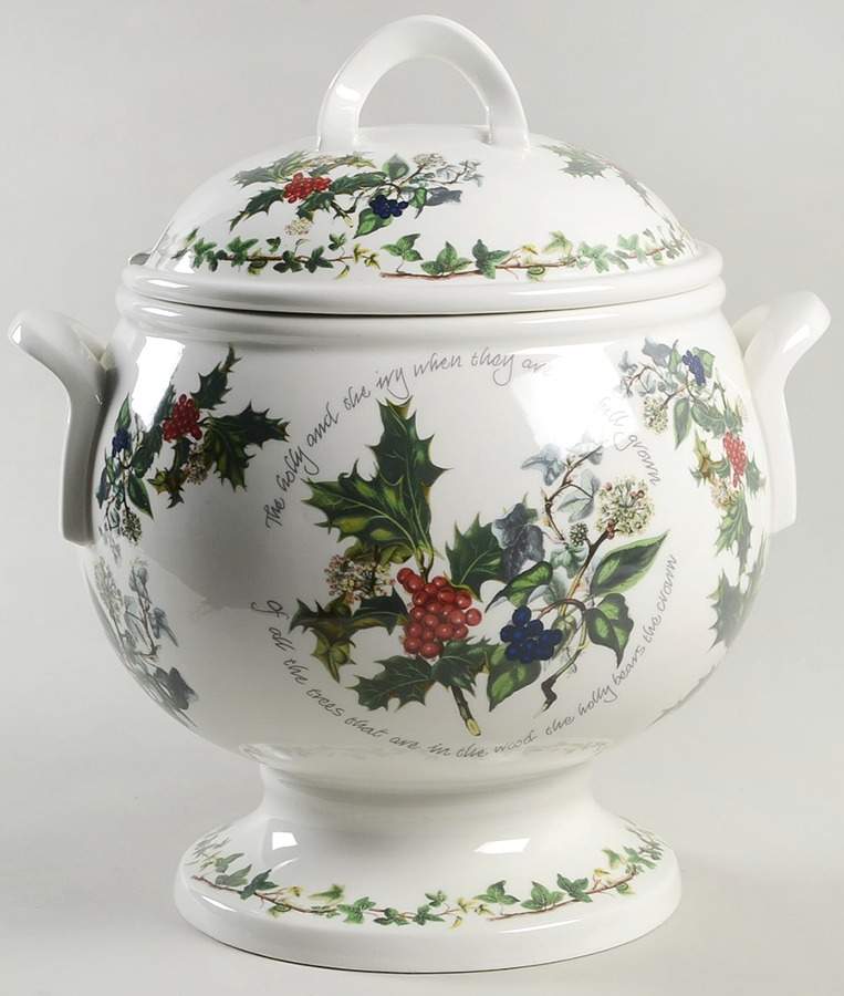 The Holly and The Ivy Tureen &  Lid by Portmeirion-1