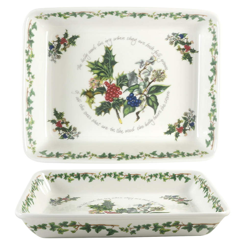 The Holly and The Ivy 12" Lasagna by Portmeirion-1
