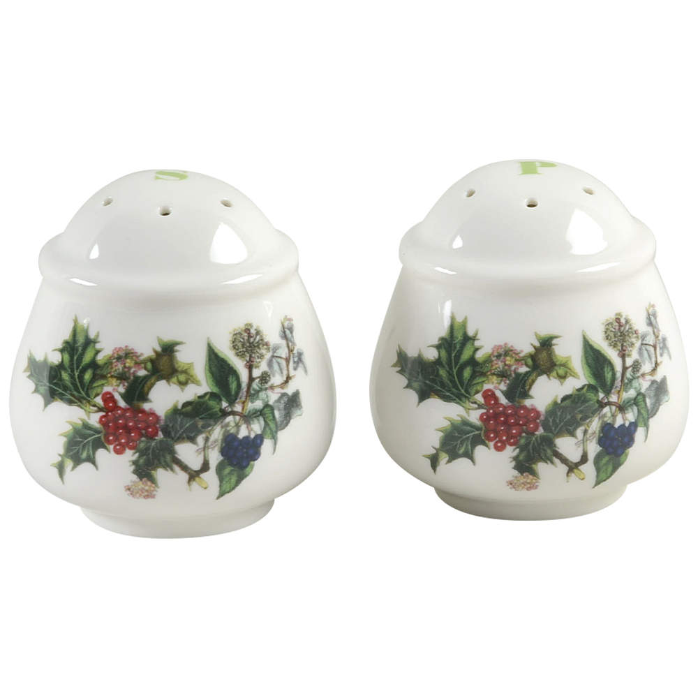 The Holly and The Ivy Salt & Pepper Set by Portmeirion-1