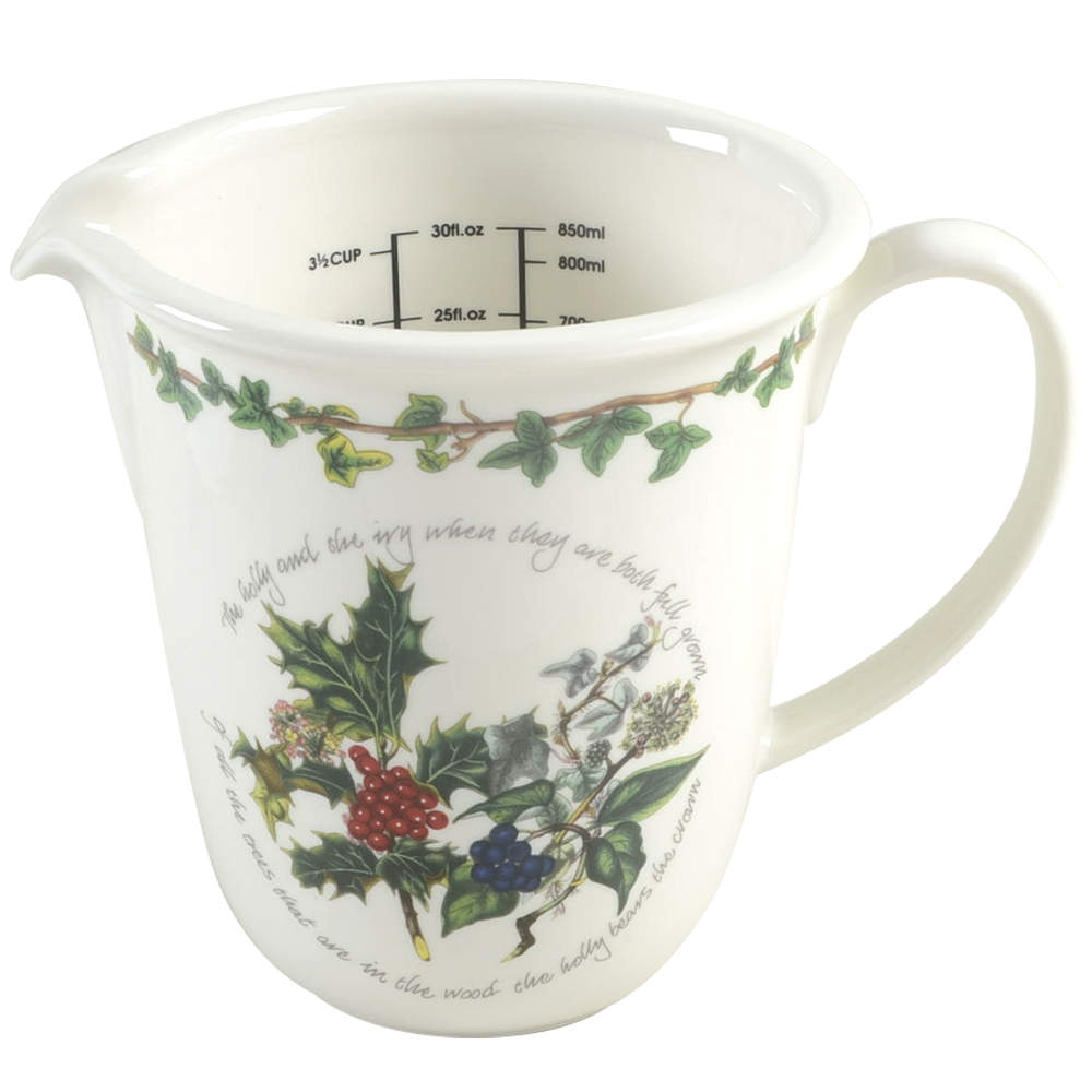 The Holly and The Ivy 30 Oz Measuring Jug by Portmeirion-1