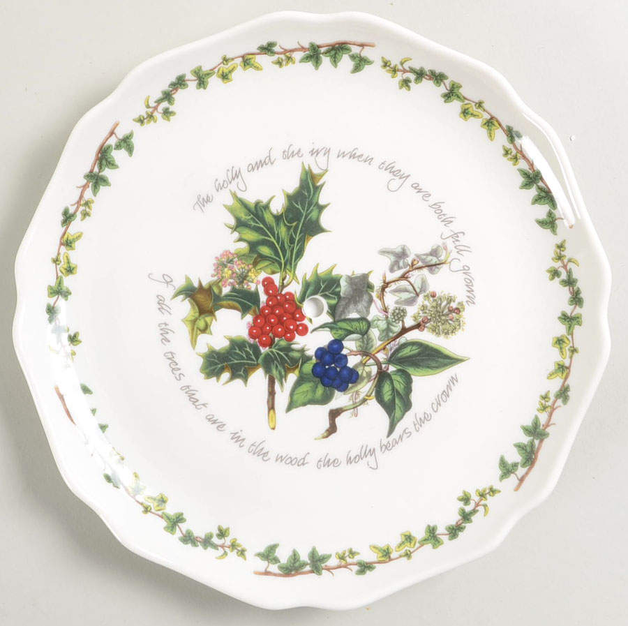 The Holly and The Ivy Top Tray for 2 Tier Serving Tray by Portmeirion-1