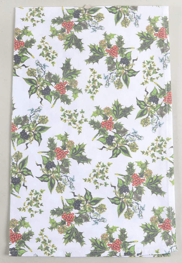 The Holly and The Ivy Tea Towel by Portmeirion-1