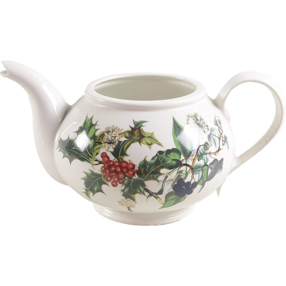 The Holly and The Ivy Teapot No Lid by Portmeirion-1