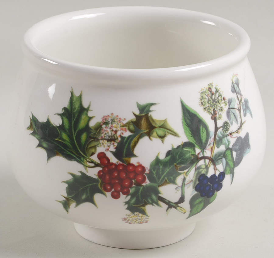 The Holly and The Ivy Sugar Bowl No Lid by Portmeirion-1