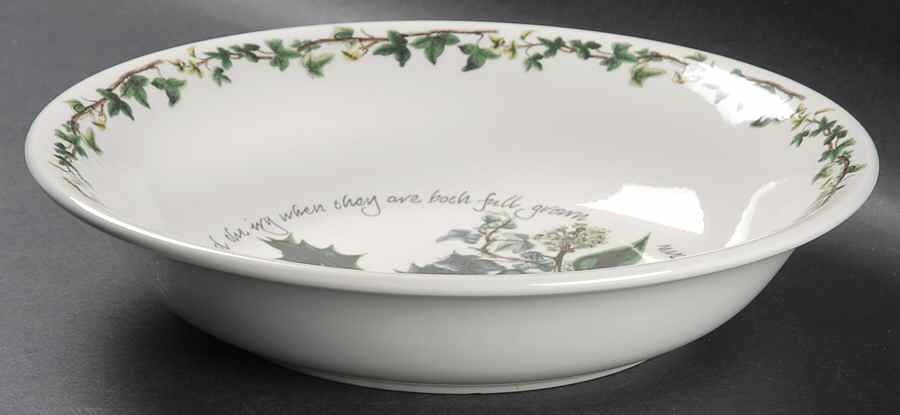The Holly and The Ivy 10" Pasta Serving Bowl by Portmeirion-1