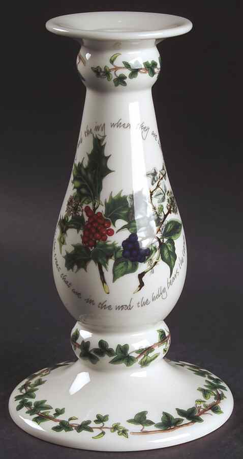 The Holly and The Ivy 7" Candlestick by Portmeirion-1