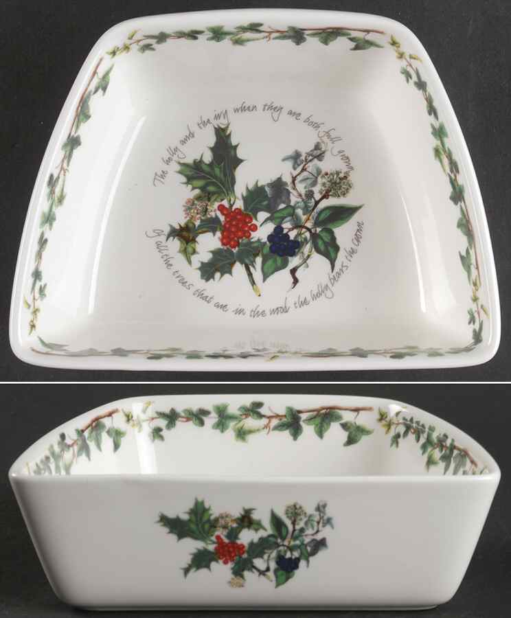 The Holly and The Ivy 7" Individual Server by Portmeirion-1