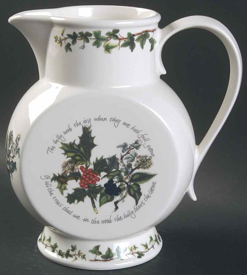 The Holly and The Ivy 24 Oz Coral Jug by Portmeirion-1