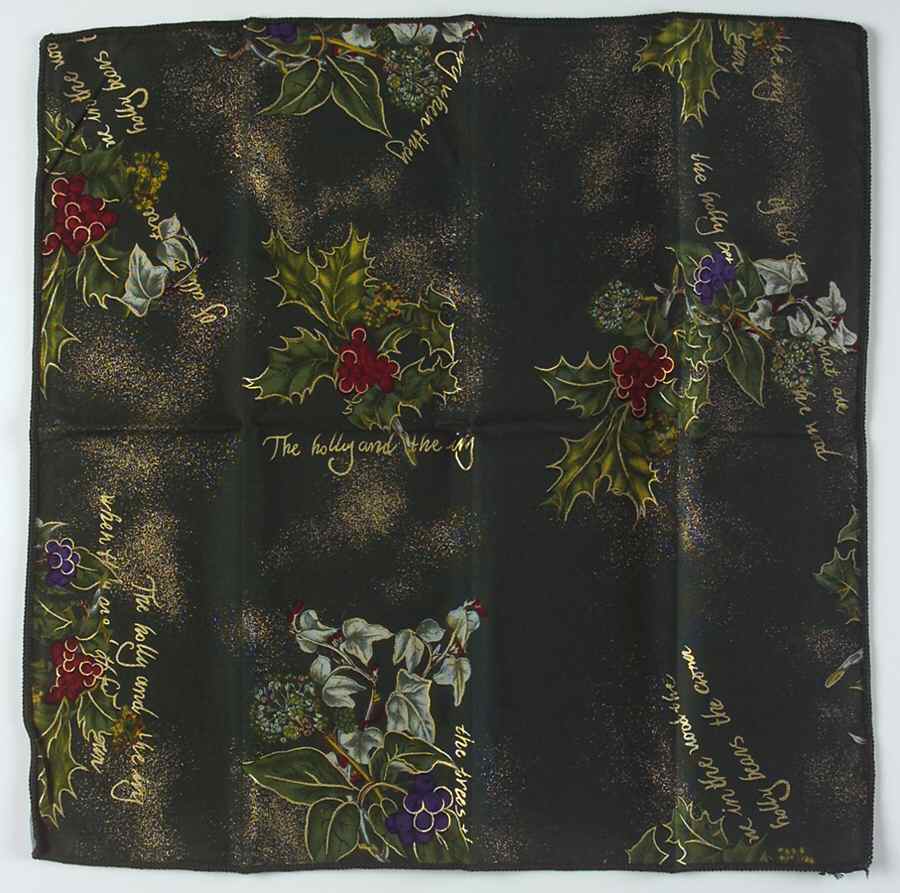The Holly and The Ivy Cloth Napkin by Portmeirion-1