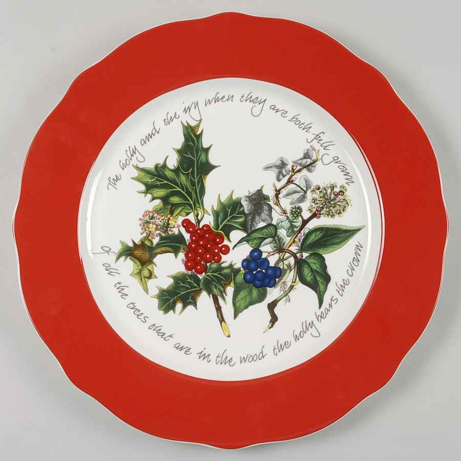 The Holly and The Ivy Service Plate (Charger) by Portmeirion-1