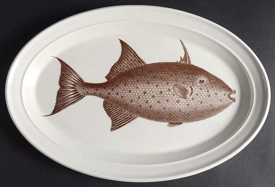 Kingdom of The Sea 13" Oval Steak Platter by Portmeirion-1