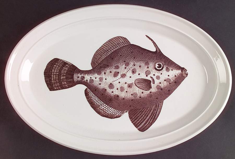 Kingdom of The Sea 13" Oval Steak Platter by Portmeirion-1