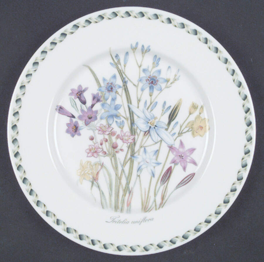 Ladies Flower Garden Bread & Butter Plate by Portmeirion-1