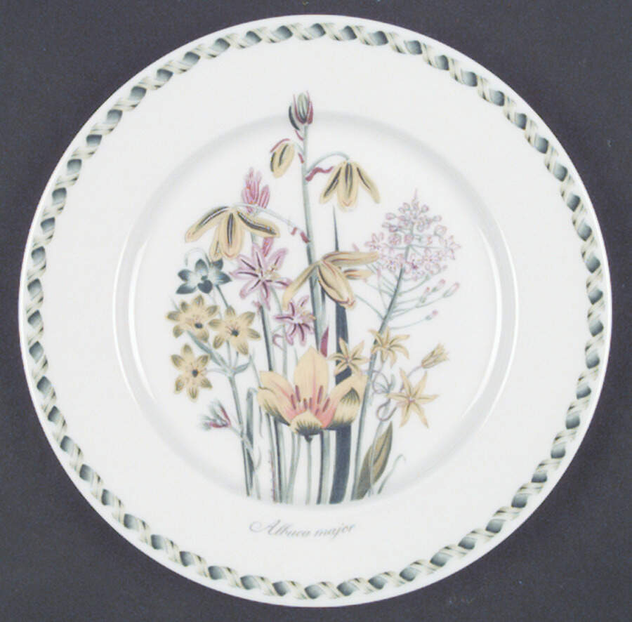 Ladies Flower Garden Bread & Butter Plate by Portmeirion-1