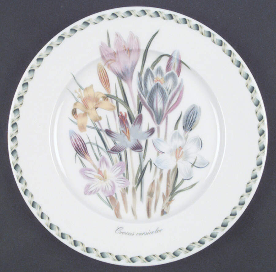 Ladies Flower Garden Salad Plate by Portmeirion-1