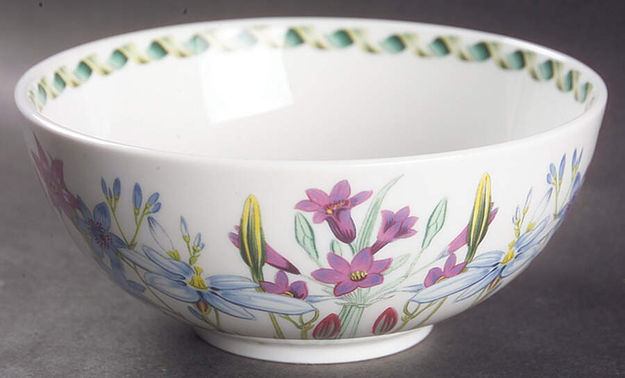 Ladies Flower Garden Coupe Fruit Cereal Bowl by Portmeirion-1