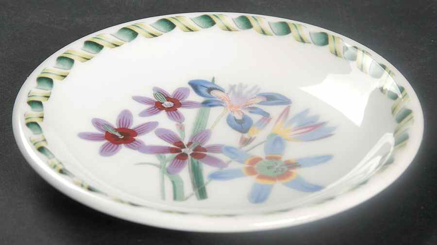 Ladies Flower Garden 4" Round Sweet Meat Dish by Portmeirion-1
