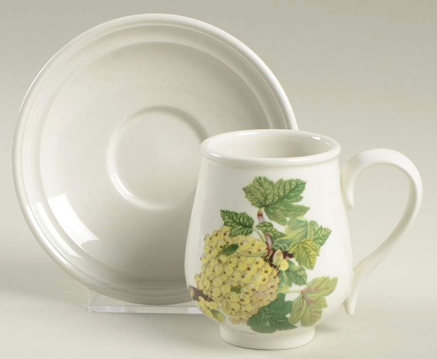 Pomona Mocha Cup & Saucer Set by Portmeirion-1