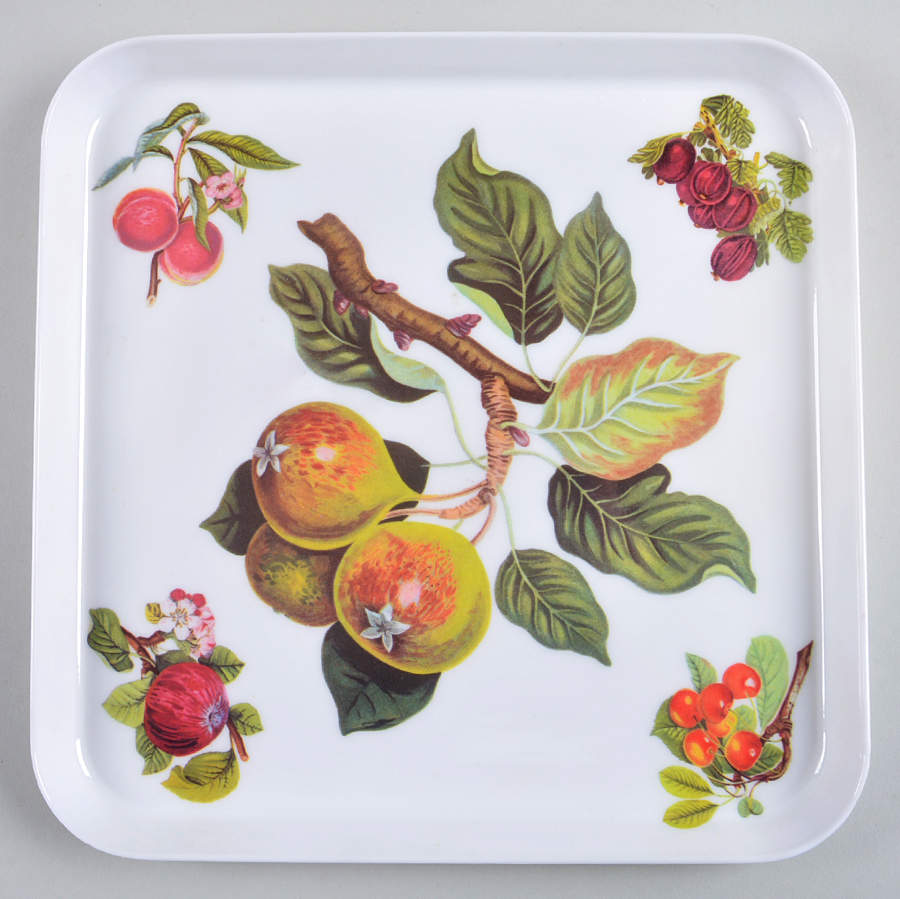 Pomona 11" Square Melamine Tray by Portmeirion-1